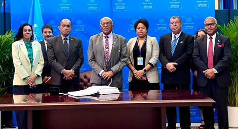 Fiji Takes Center Stage in Historic BBNJ Treaty Signing at the United Nations