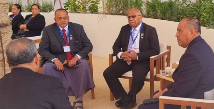 Prime Ministers of Fiji and Tonga Meet in Dubai