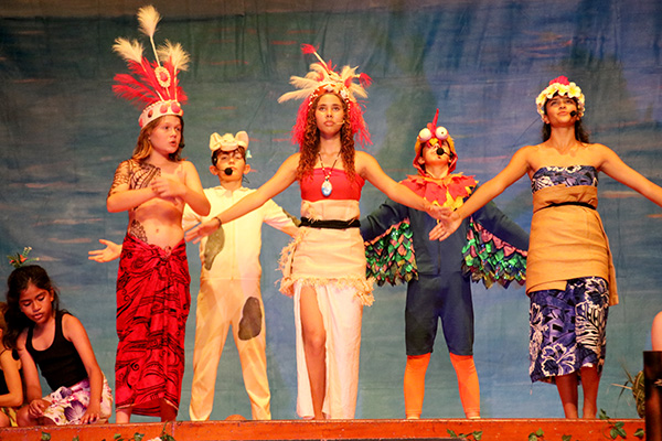 School production of Moana